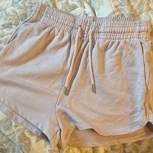 H&M basics lavender shorts size small